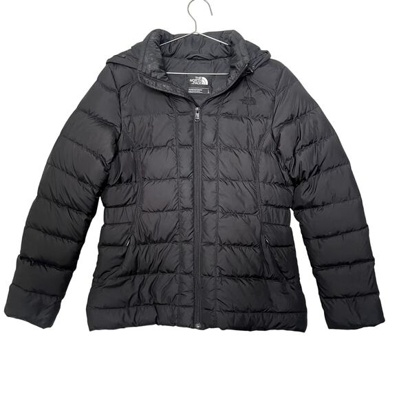 The North Face Jackets & Blazers - The North Face Womens Gotham Down Jacket 550 Black Puffer Hooded Large